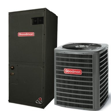 Goodman 3 Ton 16 SEER Heat Pump System GSZC160361