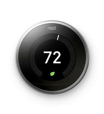 Nest Learning Thermostat 3rd Gen. 7-Day Programmmable